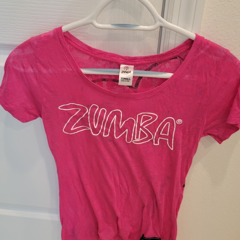 Zumba Party in Pink Shirt